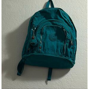 Kipling Harper Expandable Backpack, Light Aloe Tonal  monkey gorilla